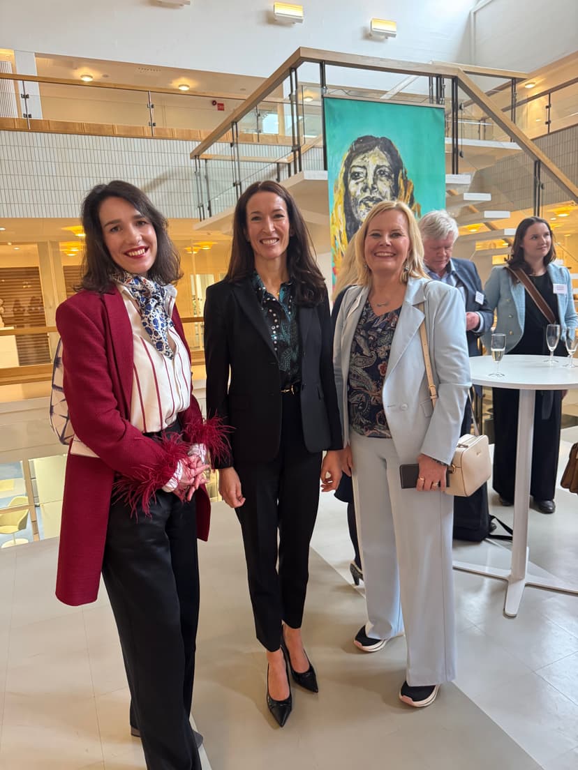 Anastasiya and Susanne Stubb